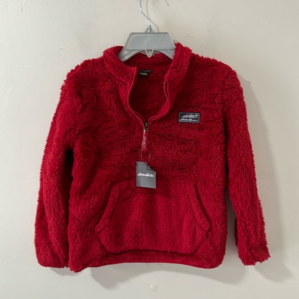 Eddie Bauer fuzzy sweater